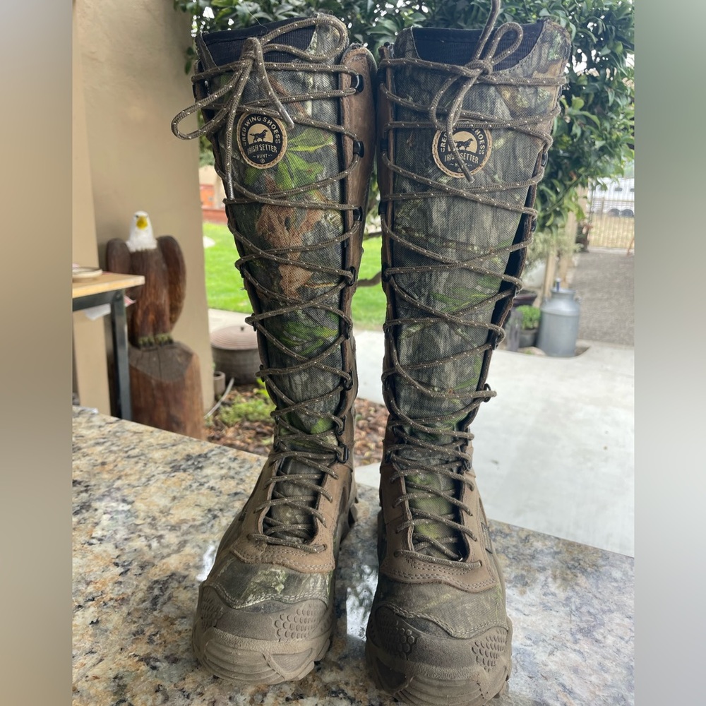 Irish Setter Snake Boots